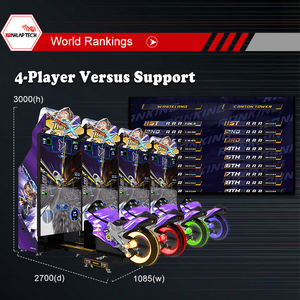 Máquina de Juego de Carreras de Motos Storm Rider X CE EMC, Simulador Operado con Monedas para Salón de Juegos, Máquina de Arcade de Motocicletas - Product Image 4