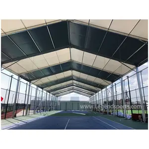 Grosir Pabrik luar ruangan desain baru Padel tenis Court penutup atap