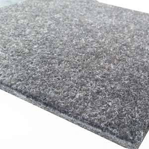 Mật độ cao polyester kim đấm không dệt dày cảm thấy underlay grey thảm 8mm 10mm dày Polyester cứng cảm thấy vải cuộn - Product Image 3