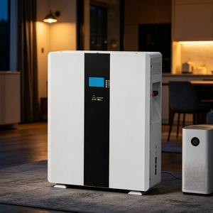Sistema de Armazenamento de Energia Residencial, Bateria de Baixa Tensão 51.2V100AH, Pacote de Baterias LiFePO4 Montado na Parede para Armazenamento Solar Residencial - Product Image 5