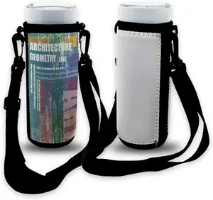 Sublimation rohlinge Wasser flaschen träger halter Becher taschen träger