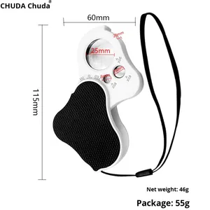 Loupe LED 30X 60X 90X Matériau ABS pour bijoux et antiquités pour visualiser <span class=keywords><strong>des</strong></span> motifs et étudier les <span class=keywords><strong>champignons</strong></span> UV - Product Image 4