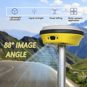 Qianxun V5 gnss rtk với một máy ảnh Google bản đồ khảo sát thiết bị giá rẻ <span class=keywords><strong>GPS</strong></span> rtk với phần mềm surpad có thể cập nhật - Product Image 2