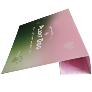 Logo personalizzato in carta nera del produttore biglietto <span class=keywords><strong>di</strong></span> auguri <span class=keywords><strong>di</strong></span> nozze <span class=keywords><strong>libro</strong></span> <span class=keywords><strong>di</strong></span> ringraziamento per piccole imprese con cuciture a sella stampa OEM - Product Image 4