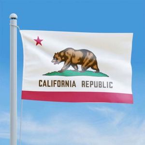 ขายส่งธงแคลิฟอร์เนียขนาด 3x5 ฟุต ผลิตจากผ้าโพลีเอสเตอร์ 100% คุณภาพพรีเมียม พิมพ์ลายดิจิทัล พร้อมห่วงโลหะ 2 จุด - Product Image 5