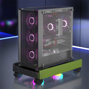 BEISHI Adjustable Computer CPU Holder With RGB Cooling Fan Heat Dissipation Heat Dissipation Mobile <strong>PC</strong> <strong>Tower</strong> <strong>Stand</strong> for Gamers - Product Image 4