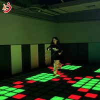 Mur de jeu LED interactif et actif, machine de jeu à pixels de réaction populaire, expérience de jeux actifs, équipement sportif