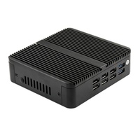 Mini-ordinateur industriel sans ventilateur ODM/OEM, processeur Intel Alder Lake N100, double LAN, routeur logiciel, mini-PC X86