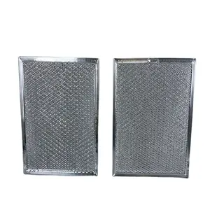 Huishoudelijke Keuken Rookonderdelen Aluminium Filter Met Plastic Magnetron Oven Filter