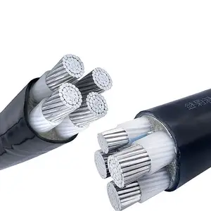 架空ABC YJLHV电缆0.6/1KV AL XLPE铝合金电力电缆地下铠装/无铠装电线电缆