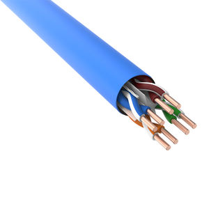 <span class=keywords><strong>Câble</strong></span> intérieur Cat6 UTP CCA le plus vendu, sans blindage 0.45mm 300m veste LSZH, adapté au <span class=keywords><strong>câble</strong></span> LAN GHT maison/bureau - Product Image 2