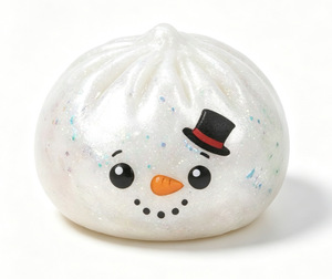 Nouvelles Peluches Mignonnes de Noël Scintillantes en Capsule Surprise : Bonhomme de Neige, Renne, Grinch, Bao – Jouets Anti-Stress à Presser pour Enfants - Product Image 3