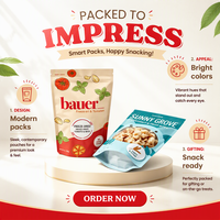 Emballage biodégradable personnalisé en papier kraft écologique avec fermeture éclair, qualité alimentaire, pour sucre, herbes, fleurs, thé, fruits secs