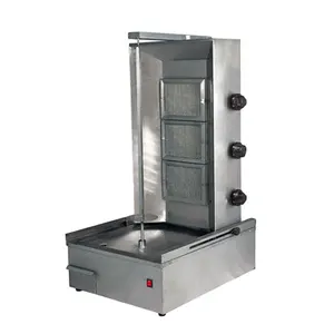 Doner kebab grill machine made in china gas vertical broiler