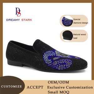 Chaussures habillées pour hommes faites à la main de haute qualité en cuir et daim, nouvelle collection automne-printemps, légères et confortables, à enfiler, avec logo personnalisé, marque originale - Product Image 6