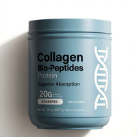 Poudre de collagène protéiné bio-peptides non aromatisée, supplément de peptides de collagène hydrolysé pour la peau, les cheveux, les ongles et les articulations, en vrac