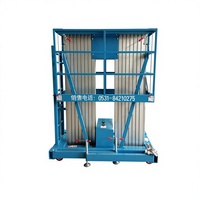 Nouvelle plateforme élévatrice électrique robuste en alliage d'aluminium Jiuxin, 5-22 mètres, table 1500x630mm, 730kg, pour hôtels et salles blanches