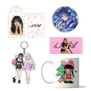 Customized transparent acrylic K-pop anime-style acrylic commemorative <b>gift</b> <b>set</b> - Product Image 5