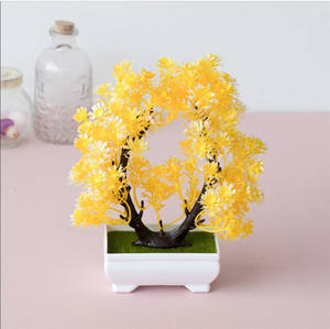 Mesa de comedor para interiores, Mini árbol bonsái Artificial, planta en maceta para el hogar, sala de estar, decoración de mesa de oficina - Product Image 6