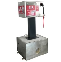 G5 CE Outdoor Card Coin Operated Digital Tyre Inflator Gas Station Tire Inflators with Built in Air Compressor With Air Reel