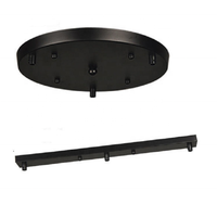Accessoires d'éclairage rosace de plafond ronde plaque de plafond linéaire bande plafond auvent base pour lustre suspension