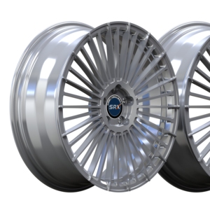 ล้อแม็กซ์ SRX รุ่นใหม่ ขนาด 16-24 นิ้ว ผลิตจากอะลูมิเนียมฟอร์จ น้ำหนักเบา ดีไซน์หลายก้าน สีเงิน พร้อม PCD 5x120 ET 40 มม. สำหรับรถยนต์นั่งส่วนบุคคล - Product Image 5