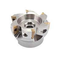 MEC 90 °   Série de têtes de fraisage indexables pour plaquettes en carbure BDMT1704, disque de fraisage à émbout carré à 90 degrés