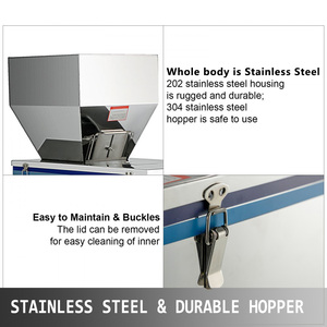 Tự động 10-1000 gram kibbled lúa mì điền/định lượng/pha chế máy bột đóng gói trọng lượng và điền vào hành lý - Product Image 4