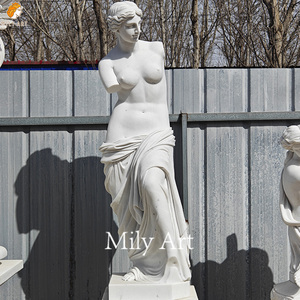 Tay Chạm Khắc cổ điển hình Aphrodite đá Điêu Khắc Đá Cẩm Thạch tượng Venus - Product Image 6