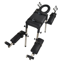 Chaise de massage réglable haut de gamme, chaise de fessée, tabouret d'aide aux positions, mobilier BDSM de bondage sexuel pour adultes, menottes de poignet