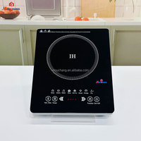 Écran tactile électrique de cuisinière à induction portable 2500W pour usage domestique en plastique durable