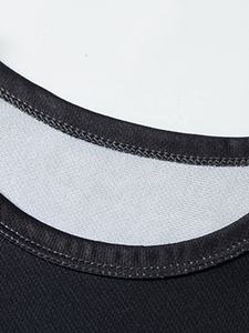 Costumes de sport à séchage rapide pour enfants garçons vêtements de sport t-shirt à manches courtes col rond dégradé avec ceinture élastique ensembles de shorts pour S - Product Image 4