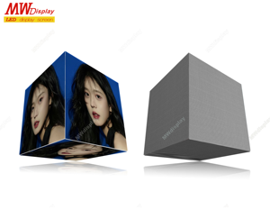 Mini Pantalla LED en Forma de Cubo de <span class=keywords><strong>Rubik</strong></span>, Creativa, de 4 y 5 Lados, para Publicidad, Logotipos y Marcas, Pantalla P3.91 - Product Image 2
