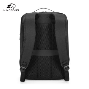 Kingsons Tactical Backpack 20-35L Durable Unisex Everyday Use Gray And Black Solid Color Shoulder Strap Interior Zipper Pocket - Product Image 3