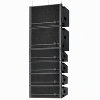 Système de sonorisation Line Array double 8 pouces 4+2, 500W 138dB avec caisson de basses 18 pouces pour événements en direct intérieurs et extérieurs, auditoriums