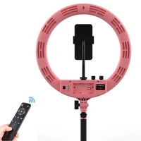 Anneau lumineux 14 pouces éclairage anneau Selfie LED Ringlights avec support photographie anneau lumière télécommande