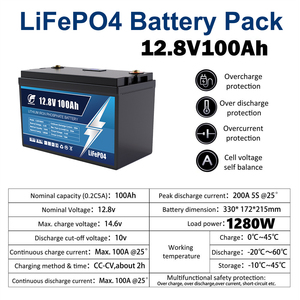 LiFePO4 pin <span class=keywords><strong>12V</strong></span> 24V 50Ah 100Ah <span class=keywords><strong>150AH</strong></span> 200AH 300ah Bluetooth IP65 không thấm nước pin <span class=keywords><strong>lithium</strong></span> năng lượng mặt trời - Product Image 6