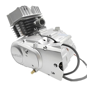 Motor de motocicleta monocilíndrico AX100 de 2 tiempos y 100 cc, refrigerado por aire, CDI, arranque eléctrico/a patada, para Moto AX100 al por mayor - Product Image 4