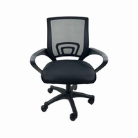 Fauteuil de bureau pivotant en maille ergonomique pour visiteurs, dossier haut réglable, idéal pour le bureau et l'ordinateur - Vente en gros