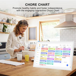 <span class=keywords><strong>Calendario</strong></span> de Pared Digital Whale Framely <span class=keywords><strong>App</strong></span> de 15.6 Pulgadas con Pantalla Táctil <span class=keywords><strong>para</strong></span> Planificador de Comidas, Soporte <span class=keywords><strong>para</strong></span> Fotos/<span class=keywords><strong>Compartir</strong></span>, Montaje en Pared - Product Image 4
