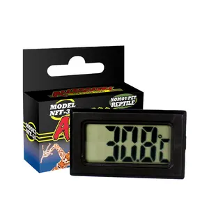 Wireless Maximum Minium Thermometer Hygrometer Room Reptile Digital Display Min Max Thermometers