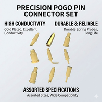 Connecteur Pogo Pin à pas de 2,54 mm, type flexible, standard 3604, connecteur magnétique Pogo Pin pour appareil intelligent