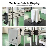 Mesin Pemotong Busa CNC Hot Wire 3D YD1220 dengan Komponen Motor 0.5KW 220V/380V
