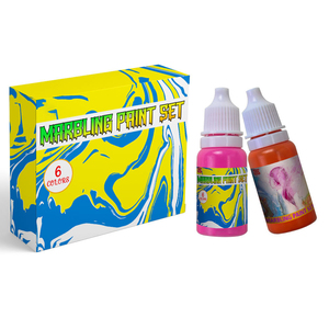 Stazione Creativa per Hydro-Dipping, Set Vibrante per Marmorizzazione su <span class=keywords><strong>Carta</strong></span> Suminagashi, Materiale Educativo per Arte Ebru, Unità di Risorse per Attività - Product Image 5