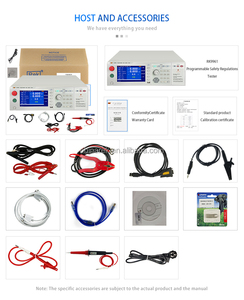 Testeur complet programmable REK RK9961 pour régulation de sécurité, résistance d'isolement, résistance de mise à la terre et fuite, garantie 1 an - Product Image 5
