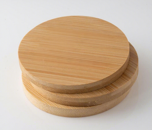 Personalized Bamboo <b>Coasters</b> Cup Mat Wood Coffee Saucer Wine & Beer Saucers-Teacup Pads Mats & Pads All Customizable - Product Image 1