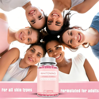 Délicieuses Gommes au Glutathion Sans Résidu, Complexe Multivitaminé avec Glycine, Faciles à Prendre, Nutrition pour la Peau pour Adultes