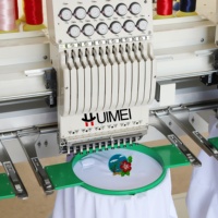 Haute vitesse stable professionnel multi aiguille serviette plate vêtements t-shirt casquette chapeau machine à coudre machine à broder 4 tête
