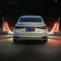 LED-Warnleuchte für Autotüröffnung, Willkommens-Dekor-Lichtstreifen, Sicherheit gegen Auffahrunfälle, Universelle Autobeleuchtung
