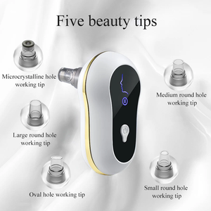 <span class=keywords><strong>Aspirateur</strong></span> à points noirs <span class=keywords><strong>pas</strong></span> <span class=keywords><strong>cher</strong></span>, nettoyeur de pores du visage - 5 sondes d'aspiration, kit d'<span class=keywords><strong>aspirateur</strong></span> à points noirs, <span class=keywords><strong>extracteur</strong></span> d'acné électrique - Product Image 3